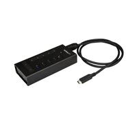 StarTech.com Hub USB-C à 7 ports en métal - USB Type-C vers 5x USB A et 2x USB-C - USB 3.0 - 5Gbps