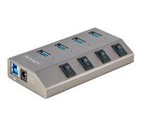 StarTech.com Hub USB-C Auto-Alimenté 4 Ports BC 1.2