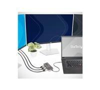Startech.com 3-port usb-c mst hub, usb type-c to 3x hdmi multi-monitor