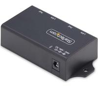 StarTech.com Injecteur/alimentation PoE+ à 2 ports, Adaptateur PoE Gigabit/PoE+ (802.3af/at), PoE+ 30W, Injecteur PoE à montage mural, Injecteur PoE+ multiports inline non géré