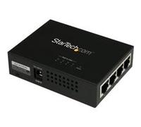 StarTech.com Injecteur PoE+ à 4 ports Gigabit - Midspan Power over Ethernet - 802.3at/af - Injecteur de puissance - 120 Watt G