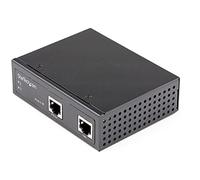 StarTech.com Injecteur PoE Gigabit Industriel - 30W 802.3at PoE+ Midspan 48V-56V CC DIN Rail - Injecteur Power Over Ethernet / -40 à +75°C - Caméras/Capteurs/Points d'Accès Wifi (POEINJ30W)