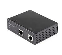 StarTech.com Injecteur PoE Gigabit Industriel - Haute Vitesse/Haute Puissance 90W - 802.3bt PoE++ 48V-56V CC DIN Rail - Injecteur Durable UPoE/Ultra Power Over Ethernet - -40 à +75°C (POEINJ1G90W)
