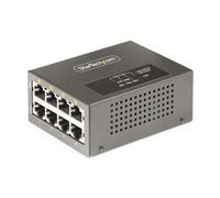StarTech.com Injecteur PoE++ Multi-Gigabit à 4 Ports, Ethernet 5/2.5G (NBASE-T),