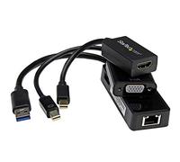 StarTech.com Kit d'adaptateurs 3-en-1 pour Microsoft Surface Pro (MSTP3MDPUGBK)