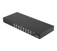 StarTech.com Kit de commutateur KVM USB a montage sur rack 1U 16 ports avec affichage a l'ecran et cables - Commutateur KVM - 16 x KVM port(s) - 1 utilisateur local - de bureau - pour P/N:...