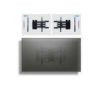 StarTech.com kit de montage - articulating - pour écran plat - profil bas, VESA 600x400, 45Kg - noir, argent - Conformité TAA