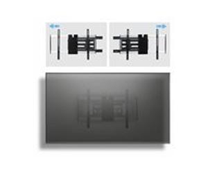 StarTech.com kit de montage - articulating - pour écran plat - profil bas, VESA 600x400, 45Kg - noir, argent - Conformité TAA