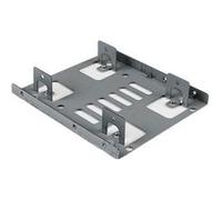 StarTech.com Kit de Montage pour 2 Disques Durs 2,5" SATA dans Baie 3,5" - Adaptateur DD 2,5" vers 3,5" - Bracket 3,5" pour HDD / SSD 2,5" - Adaptateur pour baie de stockage - 3,5" à 2,5" - acier - po