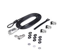 StarTech.com Kit de Verrouillage pour Ordinateur Portable/de Bureau et Périphériques, Verrou/Serrure Antivol, K-Slot, Câble en Acier de 3m, 3x Unités, Cadenas à 4 Chiffres Réinitialisable par l'Utilis