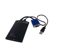 StarTech Adaptateur KVM NOTECONS01 – Console vers USB 2.0, VGA, USB Mini‑B, PS/2 – Noir