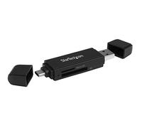 StarTech.com Lecteur de Carte Mémoire USB - Lecteur de Carte SD USB 3.0 - Compact - 5Gbps - Lecteur de Carte USB - Adaptateur USB MicroSD