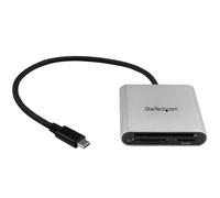 StarTech.com Lecteur et enregistreur multicartes USB 3.0 avec USB-C pour cartes mémoire SD, microSD et CompactFlash, CF, MMC, MicroSD (TransFlash), Mi