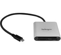 StarTech.com Lecteur multicarte externe USB 3.1 Type-C CF/MMC/MicroSD/SD Noir/Argent
