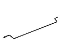 StarTech.com Lot de 10 Barres de Rangement Horizontales avec un Décalage de 5,1cm à 75 degrés, Gestion des Câbles pour Rack de Serveurs, Organiseur de Câbles pour Montage en Rack Réseau 19"