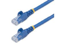 StarTech.com Lot de 10 câbles Ethernet CAT6 de 7,6 m - Certifié ETL - Cordon de raccordement CAT6 Bleu - Connecteurs RJ45 sans accroc - Fil de cuivre 24 AWG - Câble Ethernet UTP (N6PATCH25BL10PK)