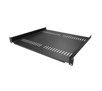 StarTech.com Lot de 2 Étagère 1U pour Rack Serveur, Étagère Cantilever Universelle Ventilée pour Montage en Rack, pour Rack/Armoire 19", Acier Robuste, Capacité de 20kg, Plateau de 40cm de Profondeur