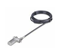 StarTech.com Lot de 25 Antivols Universels de 2m pour Ordinateur Portable, Câble de Sécurité Sérialisé pour PC, Compatible avec Noble Wedge®/Nano/K-Slot, Câble à Combinaison sans Clé