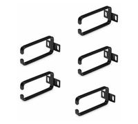StarTech Gestion de câbles Pack de 5 anneaux D‑Ring 1U verticaux pour baies 19"