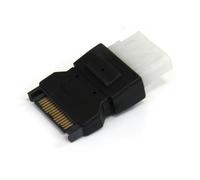 StarTech.com LP4SATAFM changeur de genre de câble SATA (15-pin) LP4 (4-pin) Noir