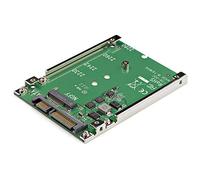 StarTech.com M.2 SSD to 2.5 SATA Adapter M.2 SATA SSD to 2.5in SATA, SAT32M225 (M.2 SATA SSD to 2.5in SATA Adapter - M.2 NGFF to SATA Converter - 7mm - Open-Frame Bracket - M2 Hard Drive)