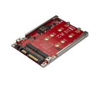 StarTech.com Adaptateur pour deux disques SSD M.2 vers SATA dans baie de 2,5" - RAID