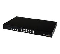 StarTech.com Matrice et switch HDMI 4x4 avec Picture-and-Picture Multiviewer ou mur vidéo - Contrôleur pour affichage numérique - Commutateur vidéo/audio - de bureau - pour P/N: SVA12M5NA