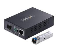 StarTech Convertisseur média fibre MCM1110SMLC20 1GbE LC Duplex monomode RJ45 20 km 1310 nm