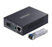 StarTech.com - Convertisseur de média à fibre optique - 1GbE - plus de fibre optique - 1000Base-T, 1000Base-LX, 10Base-T, 100Base-TX - LC Duplex monomode / RJ-45 - jusqu'à 40 km - 1310 nm - Conformité