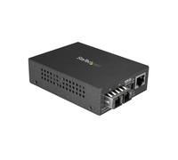 StarTech.com MCMGBSCSM10 convertisseur de support réseau 1000 Mbit/s 1310 nm Monomode Noir