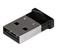 StarTech.com Mini Adaptateur USB Bluetooth 4.0 - Mini Dongle Sans Fil EDR Classe 1 - 50m