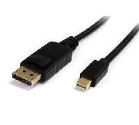 StarTech.com Mini DisplayPort to DisplayPort Adapter Cable - Adaptateur DisplayPort - mini-DisplayPort (M) - DisplayPort (M) - 2 m - enganchado - noir