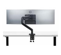 StarTech.com Monitor Desk Mount For 49" Ultrawide Curved Screen, Max 44lb - Kit de montage (bras à ressort, Bras pivotant, base, support VESA, montage en C de 10 à 80 mm, support d'oeillet 10 - 35 mm)