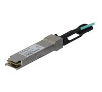 StarTech.com MSA Uncoded Compatible 15m/49.2ft 40G QSFP+ to QSFP+ AOC Cable, 40 GbE QSFP+ Active Optical Fiber, 40 Gbps QSFP Plus/Transceiver Module Cable, 40GE QSFP+ Active Optical Cable -...