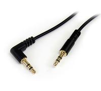 StarTech.com Câble audio MU3MMSRA 3,5 mm stéréo mâle/mâle 0,9 m angle droit noir
