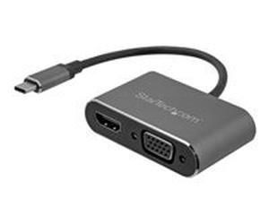 StarTech.com Multiprise USB-C - VGA et HDMI 4K 30Hz