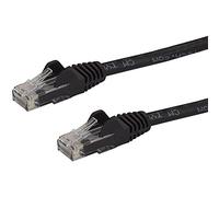 StarTech.com N6PATCH6BK cble de réseau 1, 8 M Cat6 U/UTP Noir - cbles de réseau (1, 8 M, Cat6, U/UTP RJ-45, Noir)