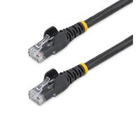 StarTech.COM N6PATCH6BK10PK Lot de 10 câbles Ethernet CAT6 1,8 m - Vérifié ETL - Connecteurs RJ45 sans accroc - Fil de cuivre 24 AWG - Câble Ethernet UTP, Noir