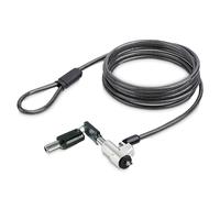 StarTech.com Laptop cable lock 6Ft Compatible With Noble Wedge Laptop Cable Lock, 6Ft (2m), Anti-Theft Keyed Lock, Security Cable Lock For Dell XPS/Latitude, Cut-Resistant Steel Cable Lock For Laptop (NBLWK-LAPTOP-LOCK) - câble de sécurité
