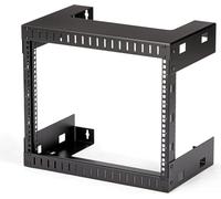 StarTech.com Network Rack 8U Wall Mount Open Frame Noir RK812WALLO