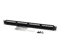 StarTech.com Panneau de brassage C6PANEL24 – 24 ports Cat6 1U 19" RJ45 110