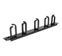 StarTech.com Panneau de gestion de câbles 1U 19" métal pour rack