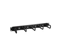 StarTech.com Panneau de Gestion de Câbles 1U Rack 19" avec Anneaux et Orifices - CABLMANAGERH - EIA/ECA-310-E - 44x483x102mm - Kit de Montage Inclus