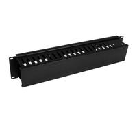 StarTech.com Panneau de gestion de câbles horizontal 2U pour rack de serveur - Guide pour câbles avec couverture
