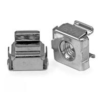 StarTech.com Écrou cage M5 - Pack de 100 - Écrous cage M5 de montage pour rack et armoire serveur - Argent - Écrous à cage (pack de 100) - pour P/N: RACK-18U-20-WALL-OA, RACK-21U-20-WALL-OA...