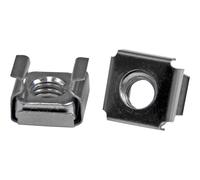 StarTech.com Paquet de 50 écrous cages M6 pour rack ou armoire serveur - Écrous pour rack (pack de 50) - pour P/N: RACK-21U-20-WALL-OA, RACK-24U-20-WALL-OA, RK12OD2, SHELF-2U-20-CENTER-V