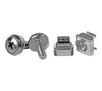 StarTech.com Paquet de 50 vis de montage et écrous cage M5 pour armoire serveur - Kit de vis pour rack (pack de 50) - pour P/N: RACK-21U-20-WALL-OA, RACK-24U-20-WALL-OA, RK12OD2...