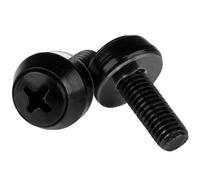 StarTech.com Paquet de 50 vis de montage M6 x 12 mm - Noir