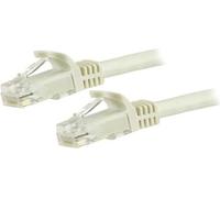 StarTech.com Patch Cable Cat6 Gigabit RJ-45 15m White - UTP Ethernet Network Cable