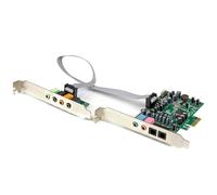 StarTech.com PCI Express 7.1 Channel 24bit 192Khz PEXSound7CH Internal Sound Card